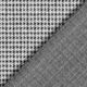 Angerauter Strickjacquard Hahnentritt – schwarz/weiss,  thumbnail number 4