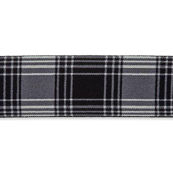 Gummiband [ 40 mm ] – grau/schwarz,  image number 1