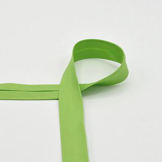 Baumwoll-Schrägband Popeline [20 mm] – apfelgrün, 