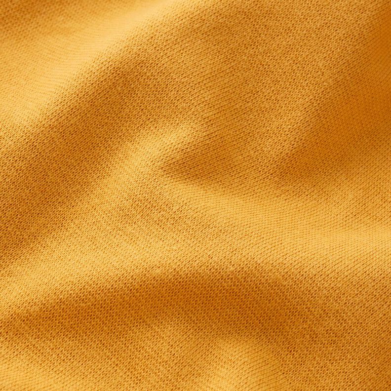 Bündchenstoff Uni – currygelb, image number 2