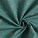 Dekostoff Canvas Artdecosterne – petrol/gold,  thumbnail number 3