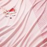 Baumwolljersey schlafendes Glitzer-Reh Panel | Glitzerpüppi – rosé/hellaltrosa,  thumbnail number 2