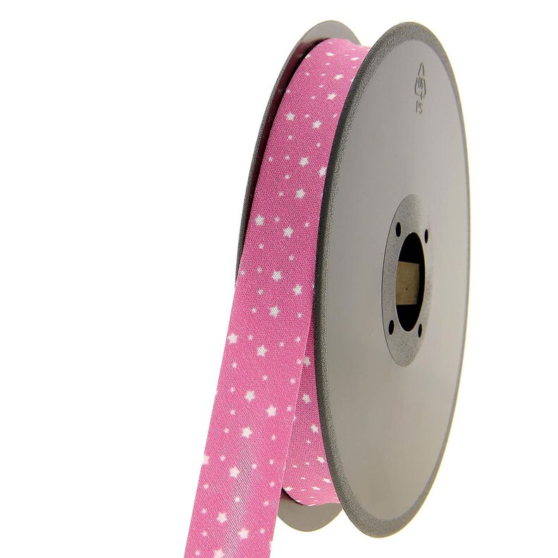 Schrägband Sterne Bio-Baumwolle [20 mm] – pink,  image number 2