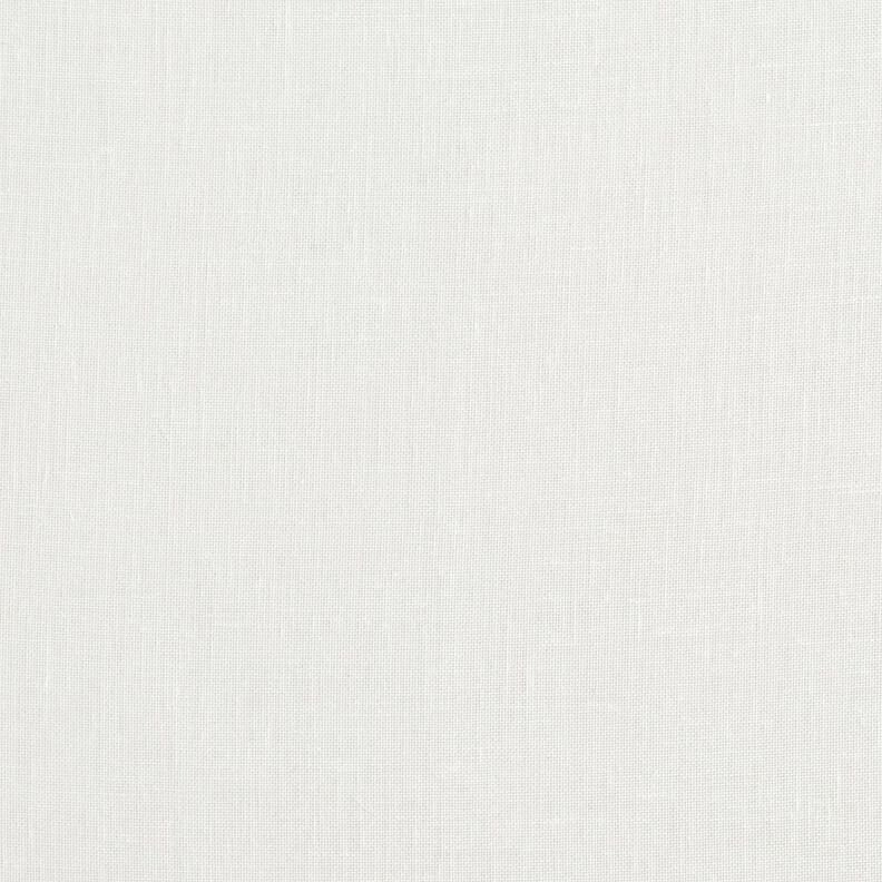Gardinenstoff Leinen-Mix Uni – wollweiss, image number 1