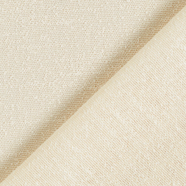 Gardinenstoff Bouclé-Optik 300 cm – wollweiss,  image number 4
