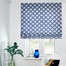 Dekostoff Canvas Batik-Kreise – indigo/weiss,  thumbnail number 7