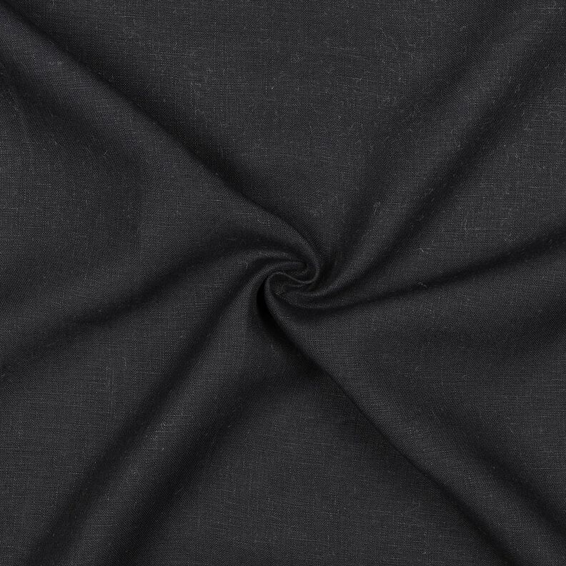 Europäisches Leinen Uni – schwarz, image number 1
