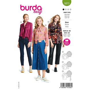 Bluse | Burda 5873 | 34-48, 
