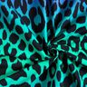 French Terry Sommersweat Farbverlauf Leopard Digitaldruck – blaulila/türkis,  thumbnail number 3
