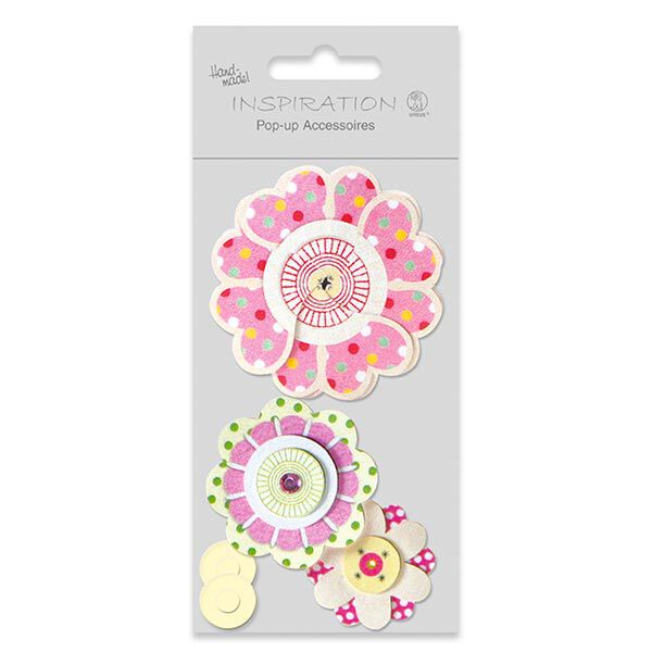 Pop-Up-Bastelset Flower Power – rosa, image number 2