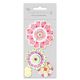 Pop-Up-Bastelset Flower Power  – rosa,  thumbnail number 2