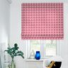 Dekostoff Canvas Stickerei-Look – bordeauxrot/pink,  thumbnail number 5