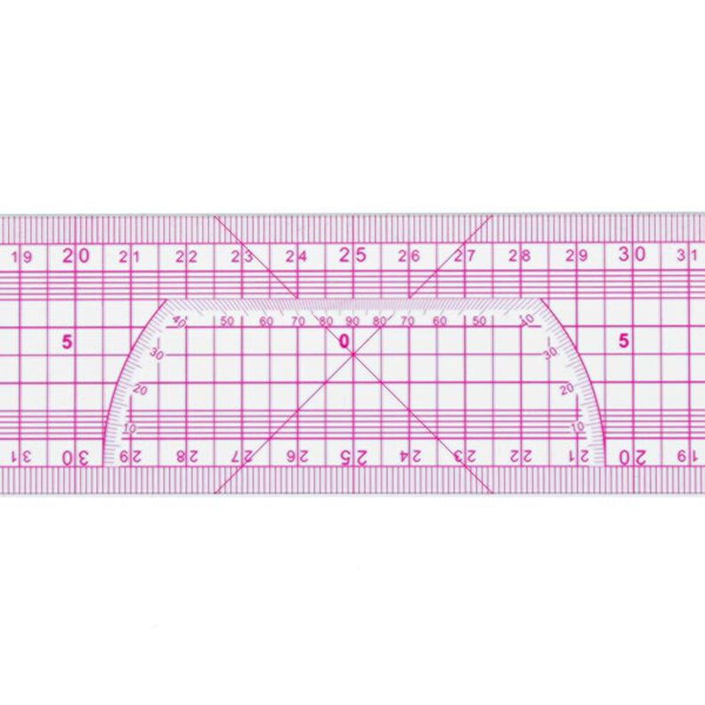 Patchwork-Lineal [5 x 50 cm] - transparent,  image number 2