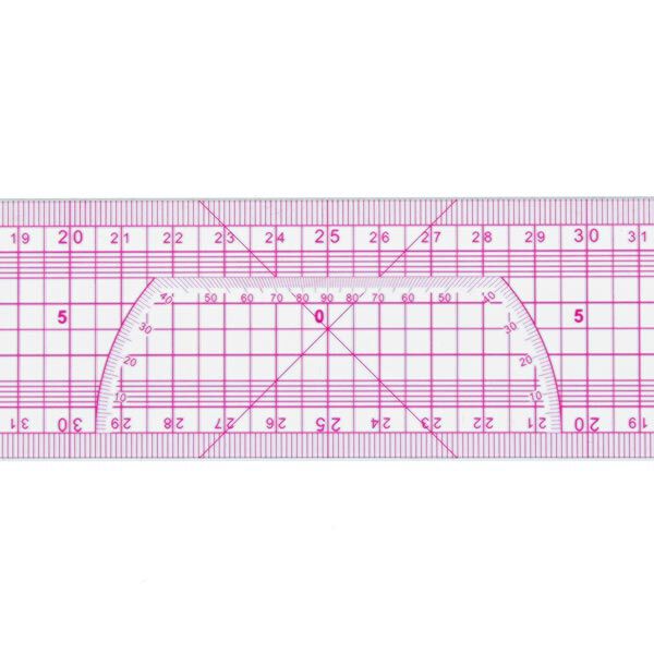 Patchwork-Lineal [5 x 50 cm] - transparent,  image number 2