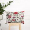 Baumwollstoff Cretonne farbenfrohe Blumen &ndash; traube/natur,  thumbnail number 5