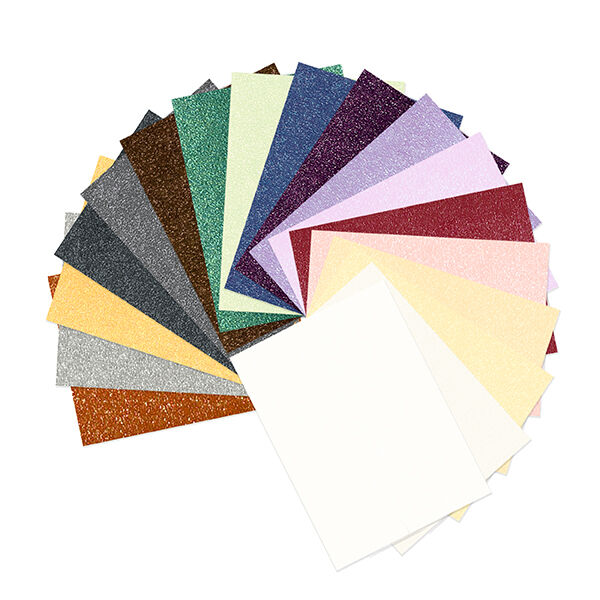 Glitzerkarton-Set Starlight 23cm x 33cm [200g/m²], 18 Blatt,  image number 4