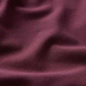 GOTS Baumwolljersey | Tula – aubergine, 