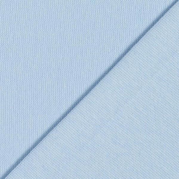 Bündchenstoff Uni – hellblau | Reststück 100cm