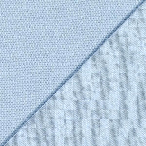 Bündchenstoff Uni – hellblau | Reststück 50cm