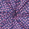 Baumwollpopeline Sommerblümchen | Poppy Fabrics – rosa/indigo,  thumbnail number 3