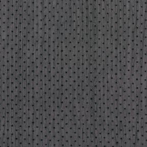 Chiffon Glitzerstreifen und Pünktchen – schwarz, 