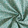 Baumwollstoff Cretonne zahlreiche Blümchen – petrol/weiss,  thumbnail number 3