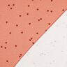 Rippenjersey verstreute Herzen | Poppy Fabrics – lachs/dunkelrot,  thumbnail number 4