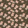 Baumwolljersey süße Blümchen – khaki,  thumbnail number 1