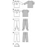 Shirt / Hose / Mütze | Burda 9423 | 56-80,  thumbnail number 5