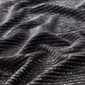 Nicki Stoff Glitzerstreifen – schwarz/silber metallic,  thumbnail number 2