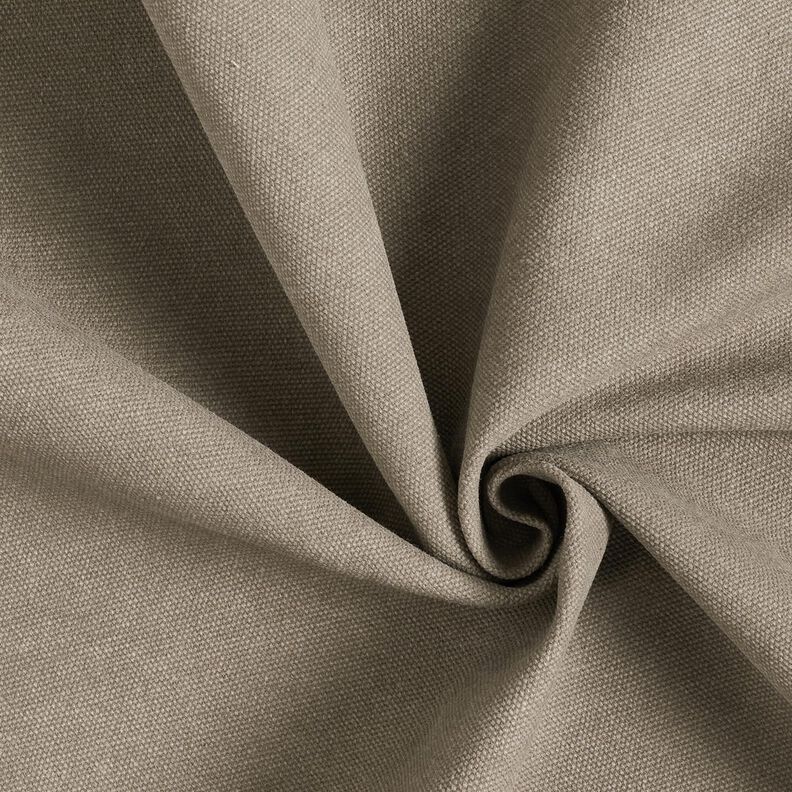 Dekostoff Canvas gewachst – taupe,  image number 1