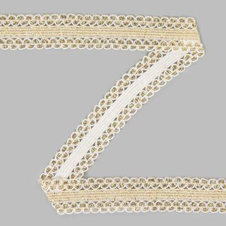 Elastische Lurexbor métalliquete 4, 