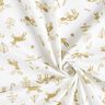 Baumwollstoff Cretonne Rentiere und Sterne – elfenbein/gold,  thumbnail number 3