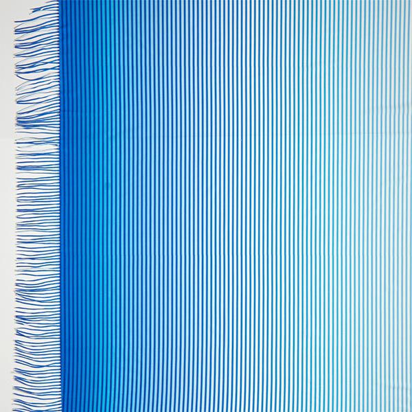 FRINGE ME Dip Dye Blue – blau | Albstoffe | Hamburger Liebe, image number 1