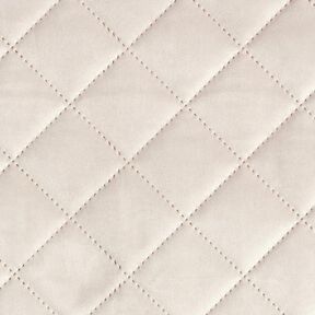 Polsterstoff Samt Steppstoff – beige, 