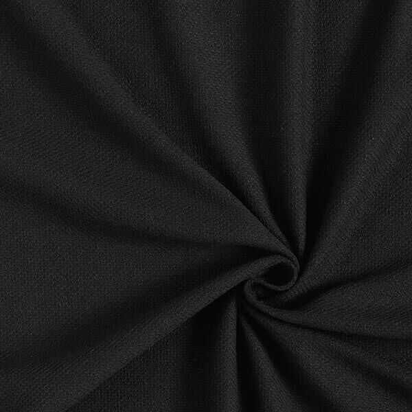 Baumwoll Piqué Uni – schwarz, image number 1