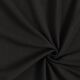 Baumwoll Piqué Uni – schwarz,  thumbnail number 1