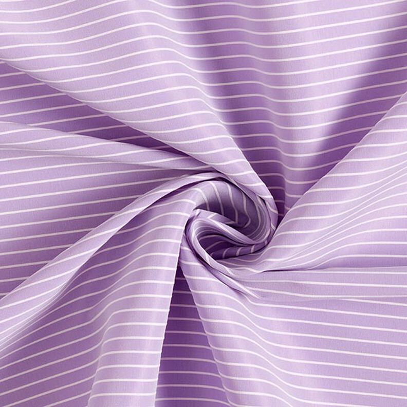 Stretchstoff Querstreifen längselastisch – pastellviolett, image number 3
