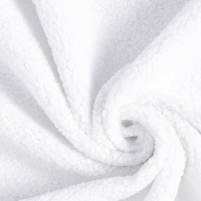 Polsterstoff Schaffelloptik – weiss, 