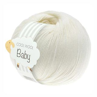 Cool Wool Baby, 50g | Lana Grossa – weiss, 
