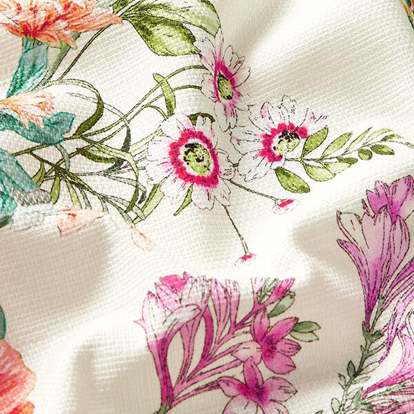 Panama Stretch Schnittblumen – creme | Reststück 50cm