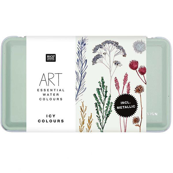 Art Essential Aquarellmalfarben Eisige Farben Metallic | Rico Design, image number 1