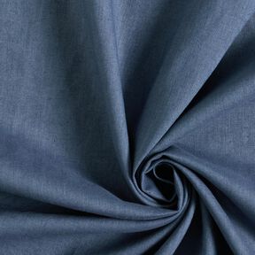 Leichter Leinen-Mix vorgewaschen – blaugrau, 