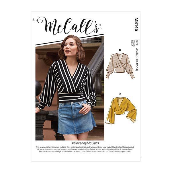 Top | McCalls 8145 | 32-40