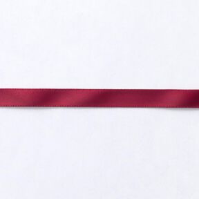 Satinband [9 mm] – bordeauxrot, 