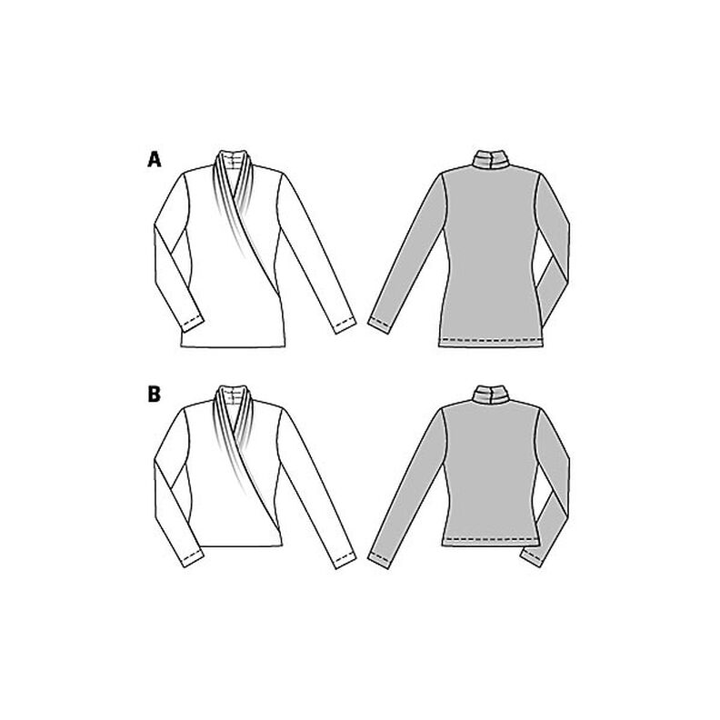 Shirt | Burda 6838 | 36-46, image number 3
