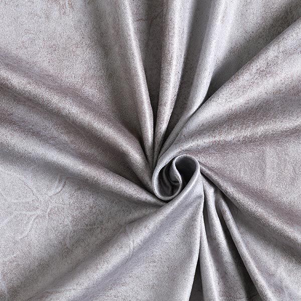 Stretch Velour Vintage look – hellgrau, image number 3
