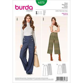 Hosen | Burda 6573 | 32-44, 