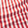 Outdoor Liegestuhlstoff Längsstreifen 44 cm – feuerrot/weiss,  thumbnail number 2