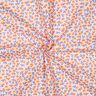 GOTS Baumwollpopeline Streublümchen | Poppy Fabrics – natur/pfirsichorange,  thumbnail number 4